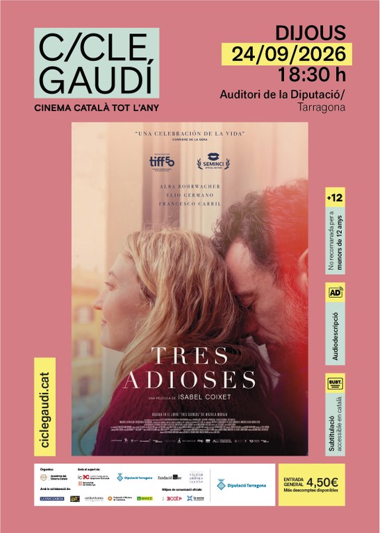 Cicle Gaudí: Tres adioses