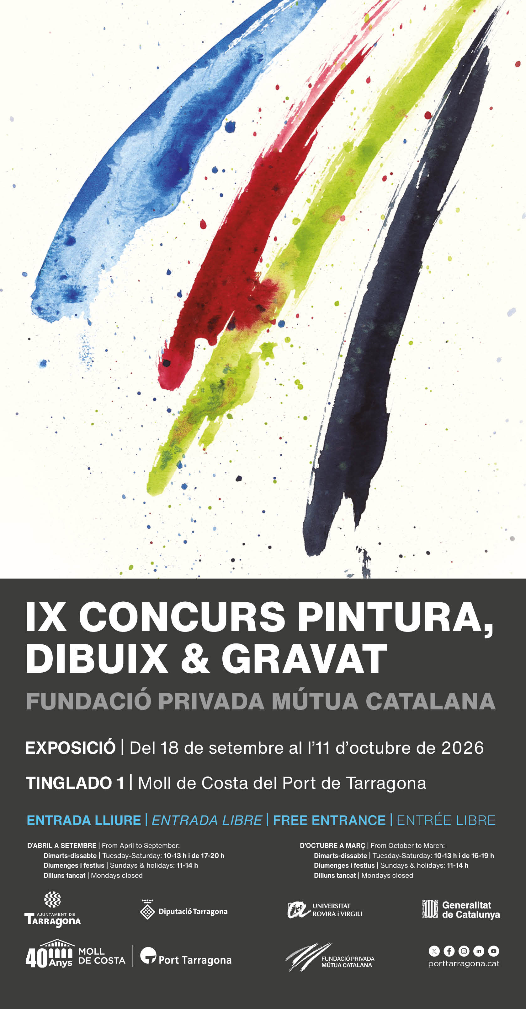 Exposició del IX Concurs de Dibuix, Pintura i Gravat
