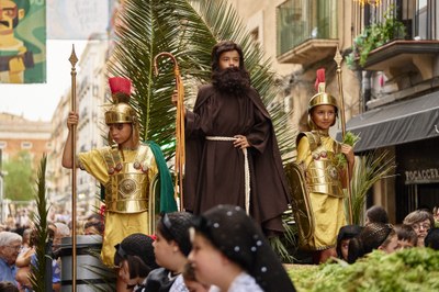 Arribada i benedicció de l'aigua de la Brufaganya
