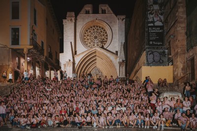 Assaig especial de Sant Magí dels Xiquets de Tarragona