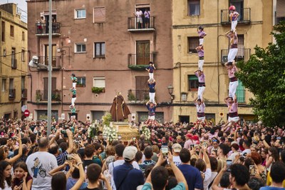 L'Entrada de Sant Magí a la capella del portal del Carro