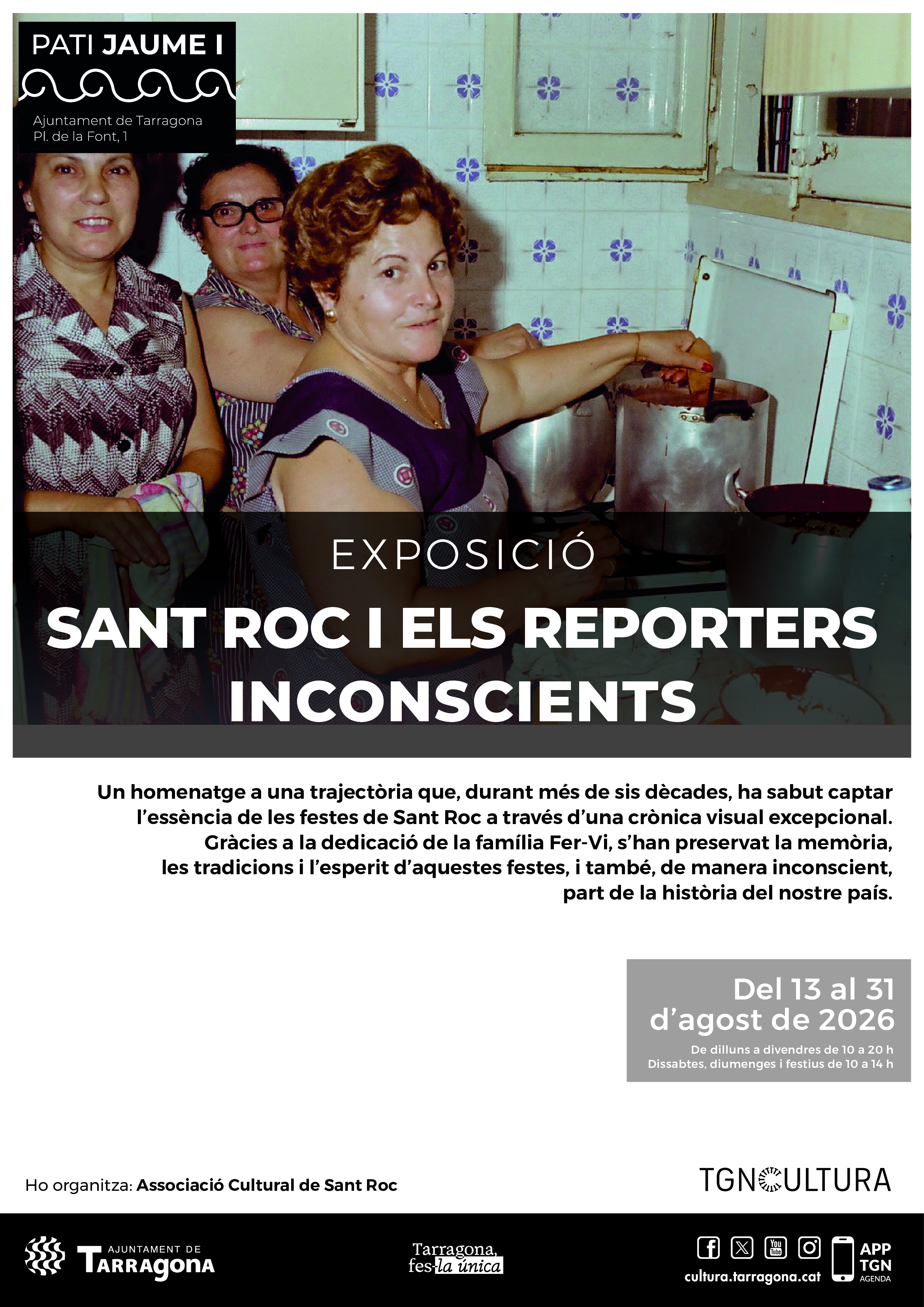 Exposició "Sant Roc i els reporters inconscients"