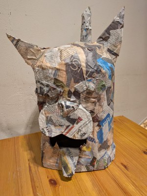 Presentació de la geganta Antònia Pentinada i el seu gat