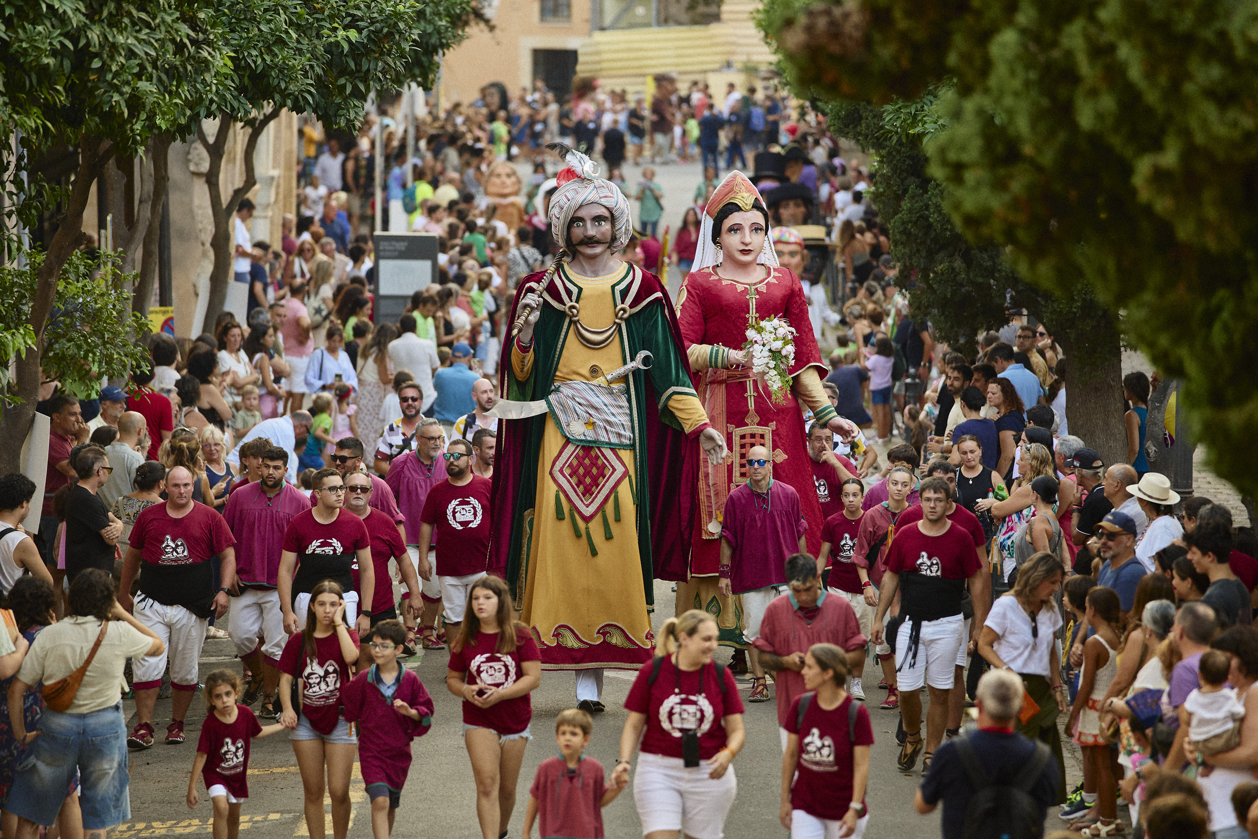 La pujada cap al portal del Carro