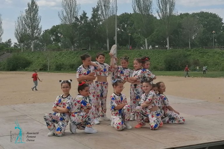 Mostra de dansa al parc del Francolí