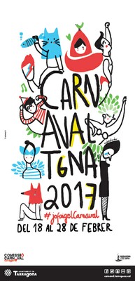 Cartell Carnaval Tarragona 2017