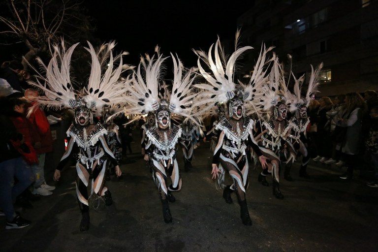 El Grup Aerodance i Cromatic Fusion guanyen el concurs de comparses del Carnaval de Tarragona 2023