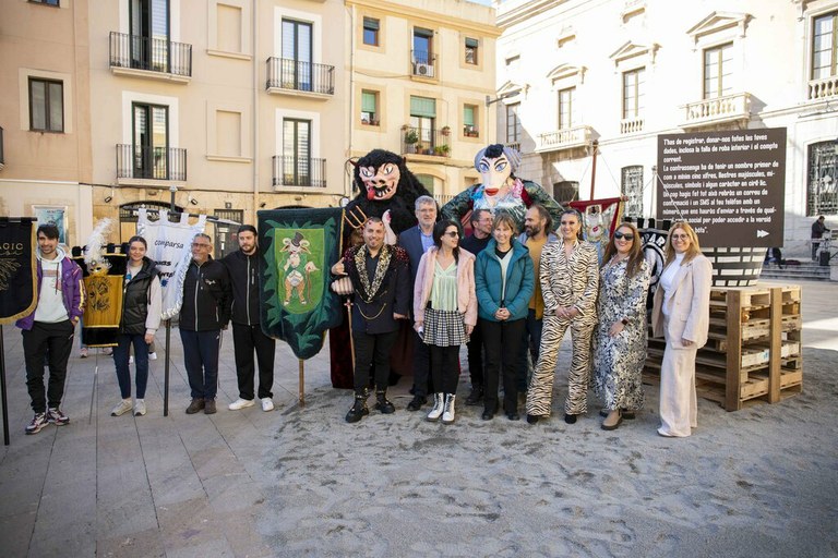 La Bota, el Ninot i la Ninota d'aquest Carnaval 2023 ja són al carrer