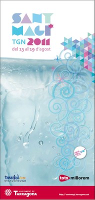 Cartell de les festes de Sant Magí 2011
