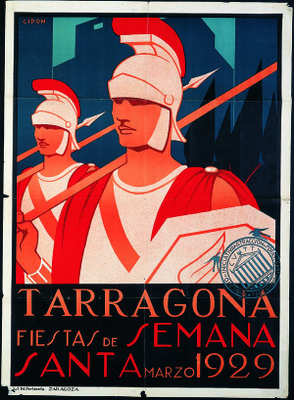 Cartell de Setmana Santa de Tarragona 1929