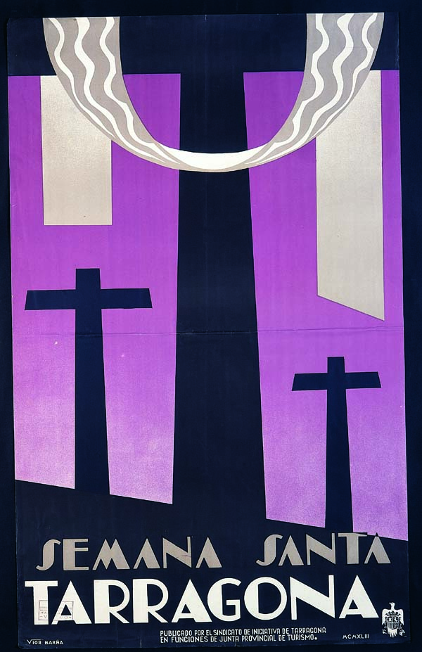 Cartell de Setmana Santa de Tarragona 1943