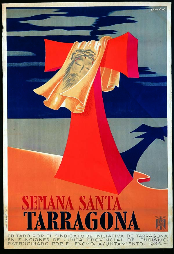 Cartell de Setmana Santa de Tarragona 1945
