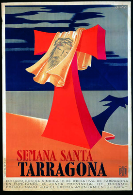 Cartell de Setmana Santa de Tarragona 1945