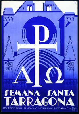 Cartell de Setmana Santa de Tarragona 1947