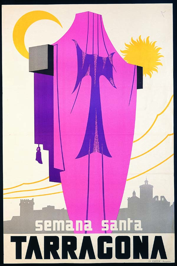 Cartell de Setmana Santa de Tarragona 1952