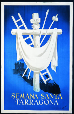 Cartell de Setmana Santa de Tarragona 1953