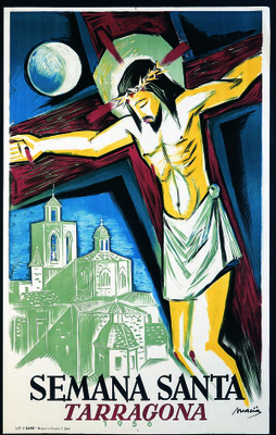 Cartell de Setmana Santa de Tarragona 1956