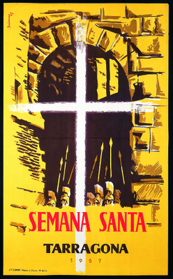 Cartell de Setmana Santa de Tarragona 1957