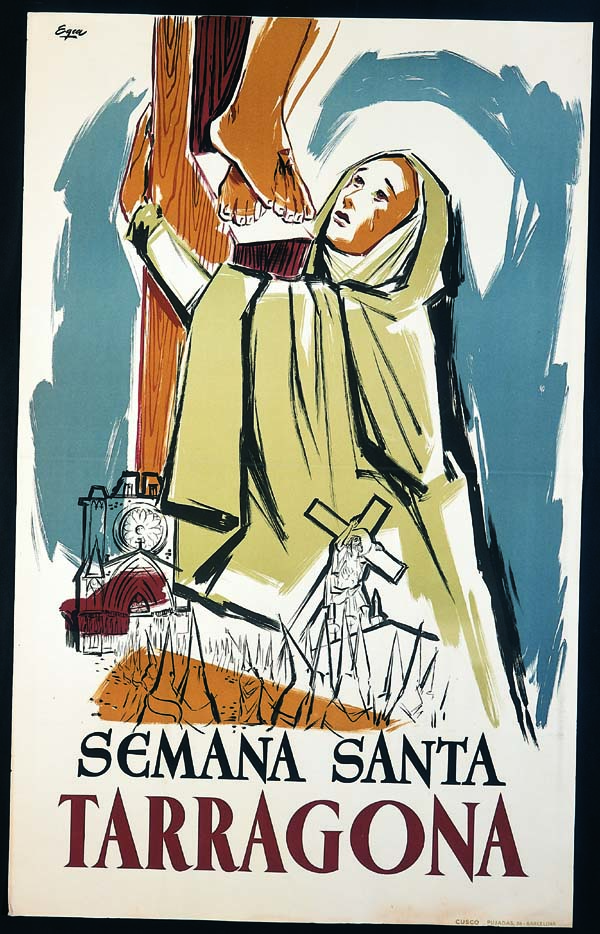 Cartell de Setmana Santa de Tarragona 1959