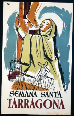 Cartell de Setmana Santa de Tarragona 1959