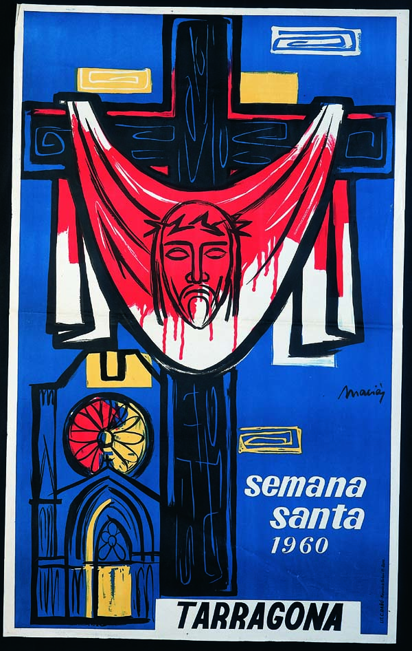 Cartell de Setmana Santa de Tarragona 1960