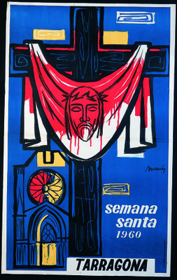 Cartell de Setmana Santa de Tarragona 1960