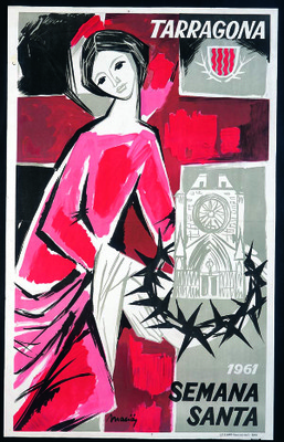 Cartell de Setmana Santa de Tarragona 1961
