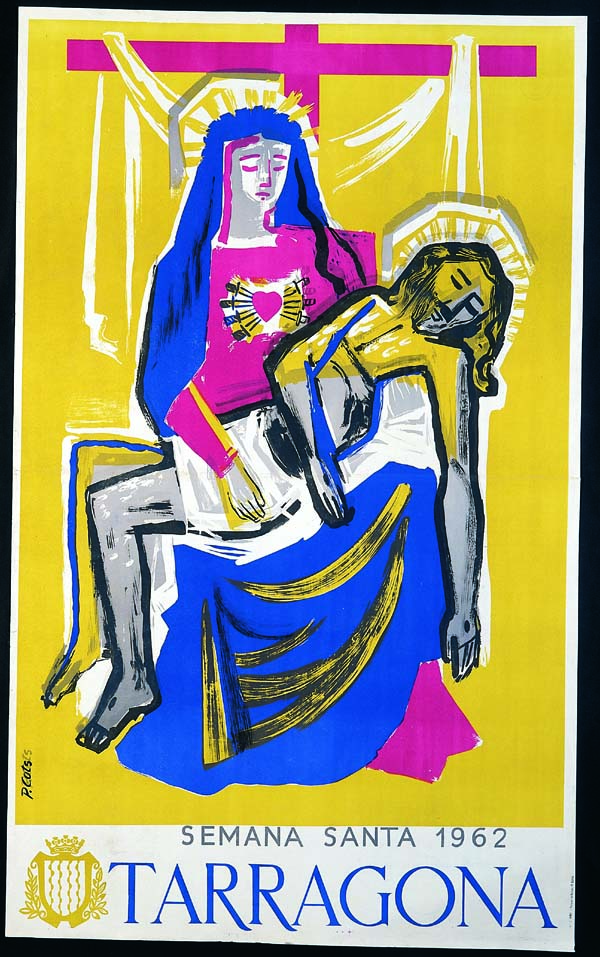Cartell de Setmana Santa de Tarragona 1962