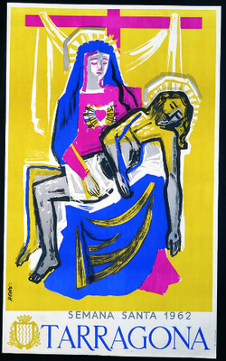 Cartell de Setmana Santa de Tarragona 1962
