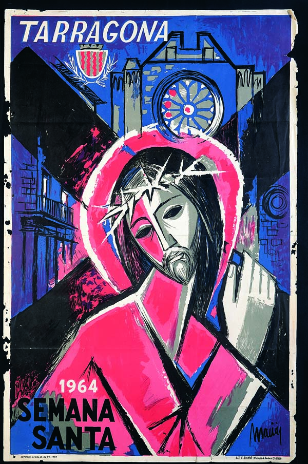 Cartell de Setmana Santa de Tarragona 1964