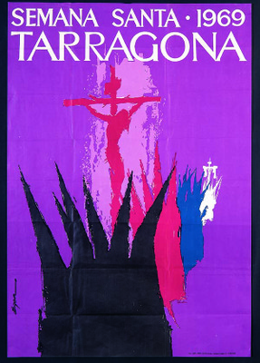 Cartell de Setmana Santa de Tarragona 1969