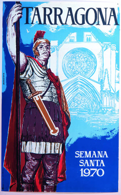 Cartell de Setmana Santa de Tarragona 1970