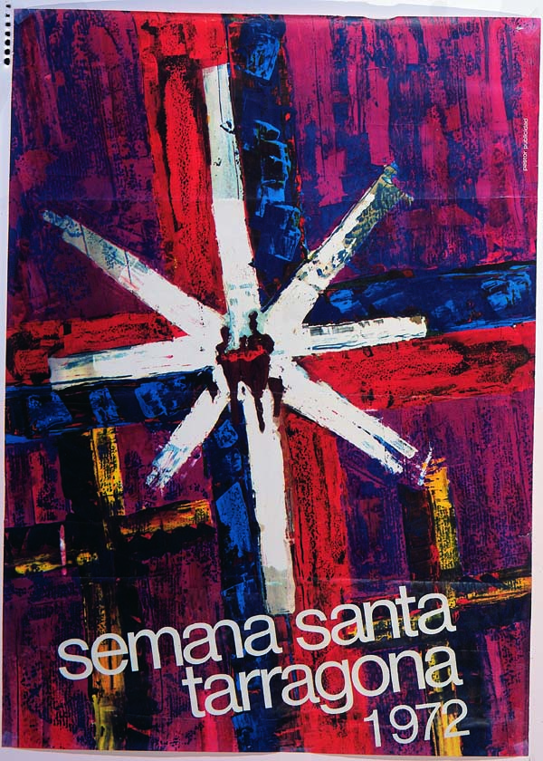 Cartell de Setmana Santa de Tarragona 1972