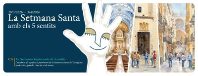 La Setmana Santa amb els cinc sentits