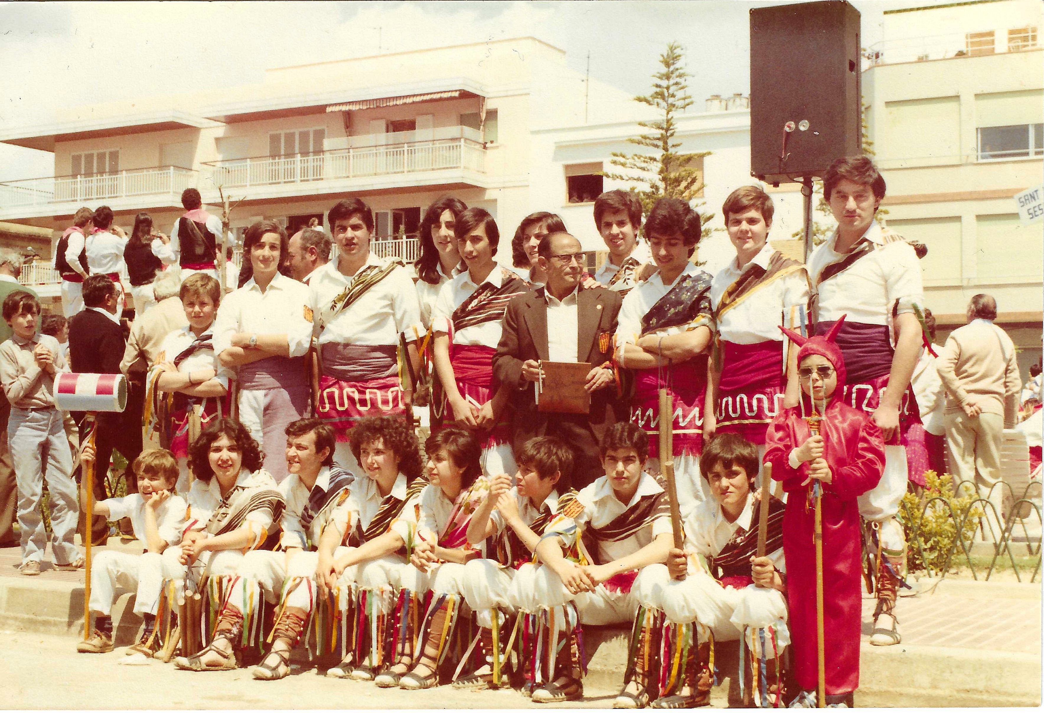 Mig segle del Cos de Bastoners de l’Esbart de Santa Tecla
