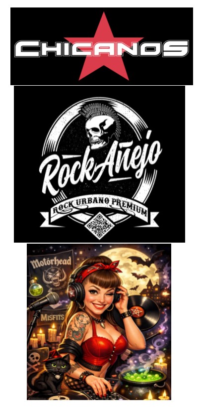 TeclaPonent. Rock In Ponent! Concert amb els grups Chicanos, Rockañejo i DJ Witch