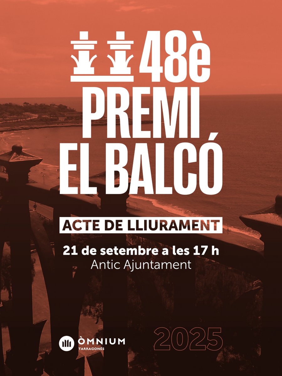 Acte de lliurament del 49è Premi El Balcó