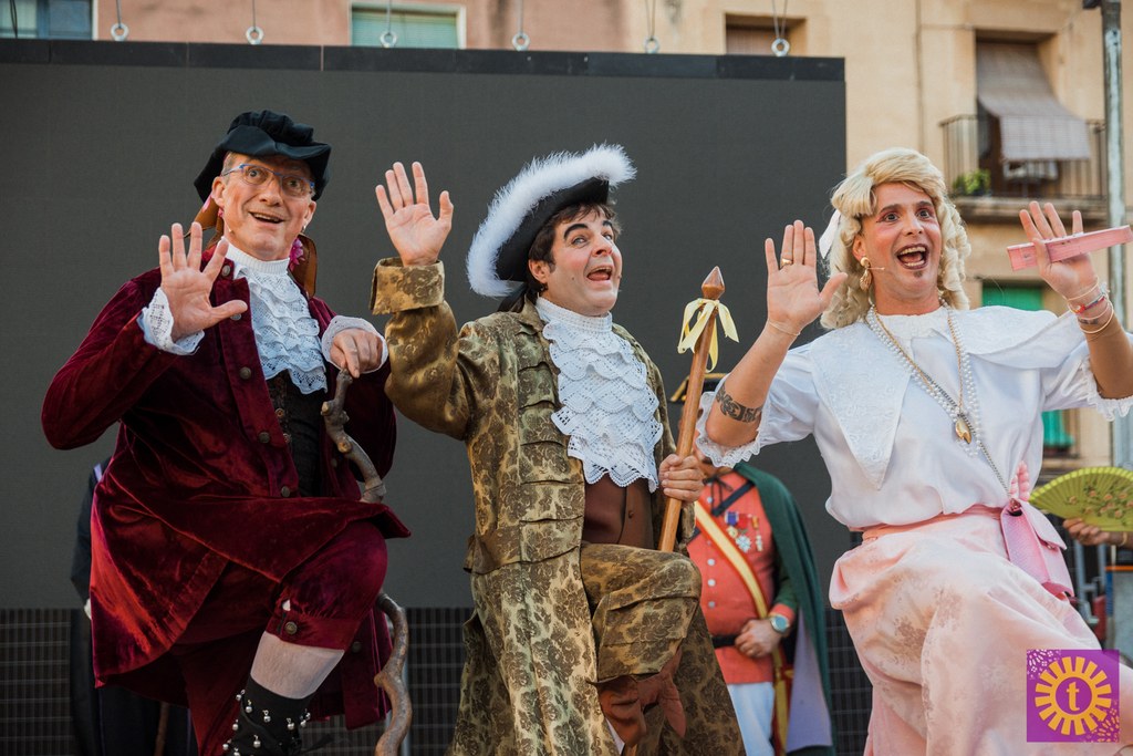 Representació del Ball de Dames i Vells