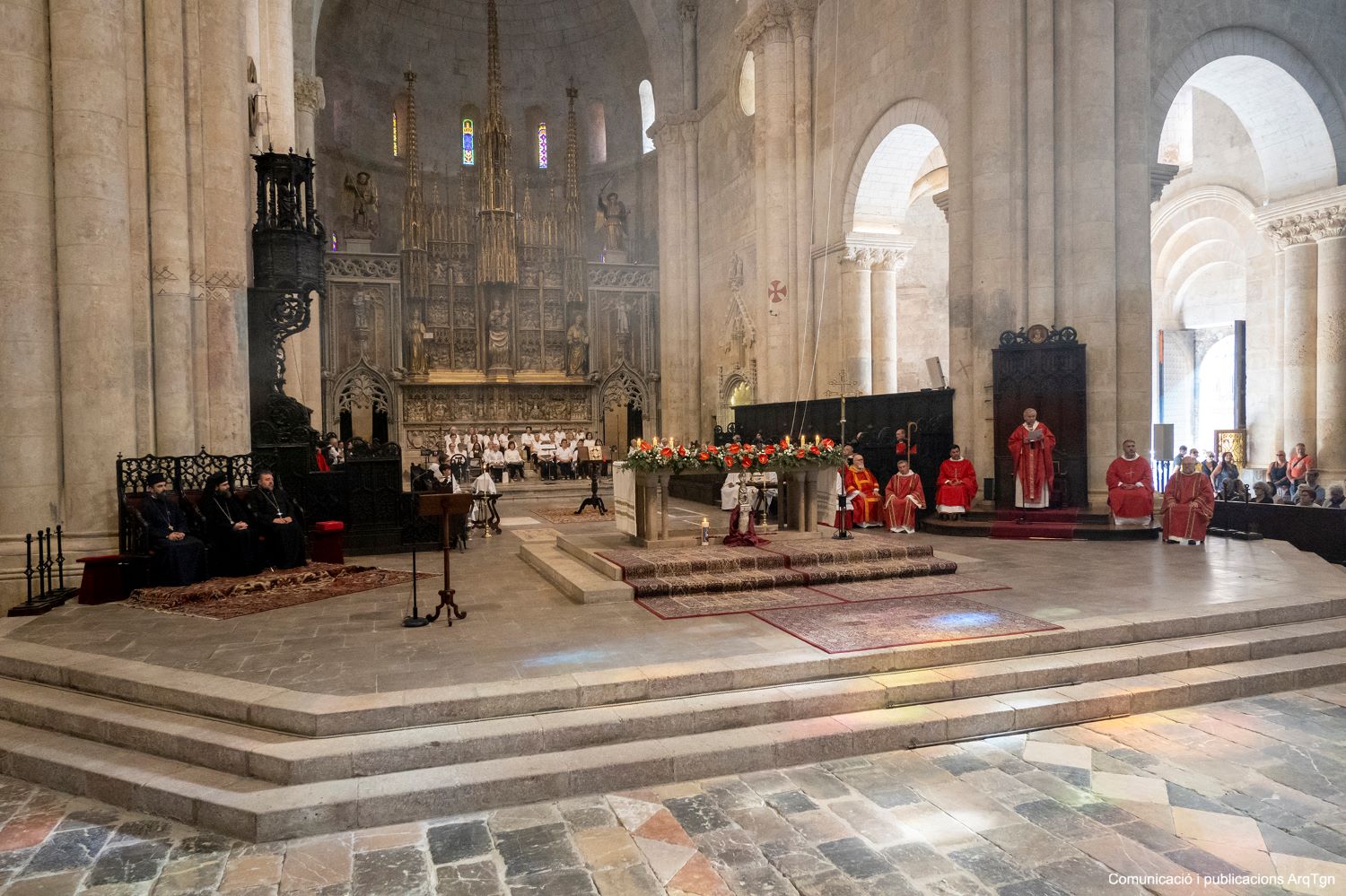 Vespres solemnes en honor de Santa Tecla