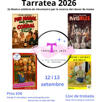 Tarratea, 2a Roda de Microteatre Santa Tecla 2026