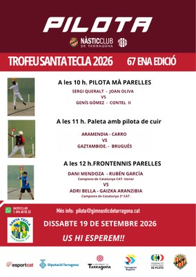 67è Trofeu Santa Tecla de Pilota