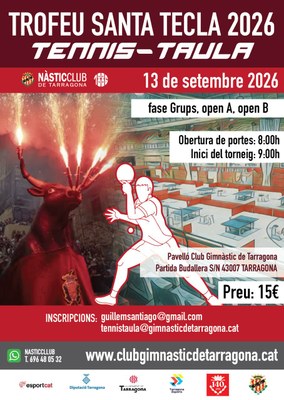 Trofeu Santa Tecla de Tenis Taula