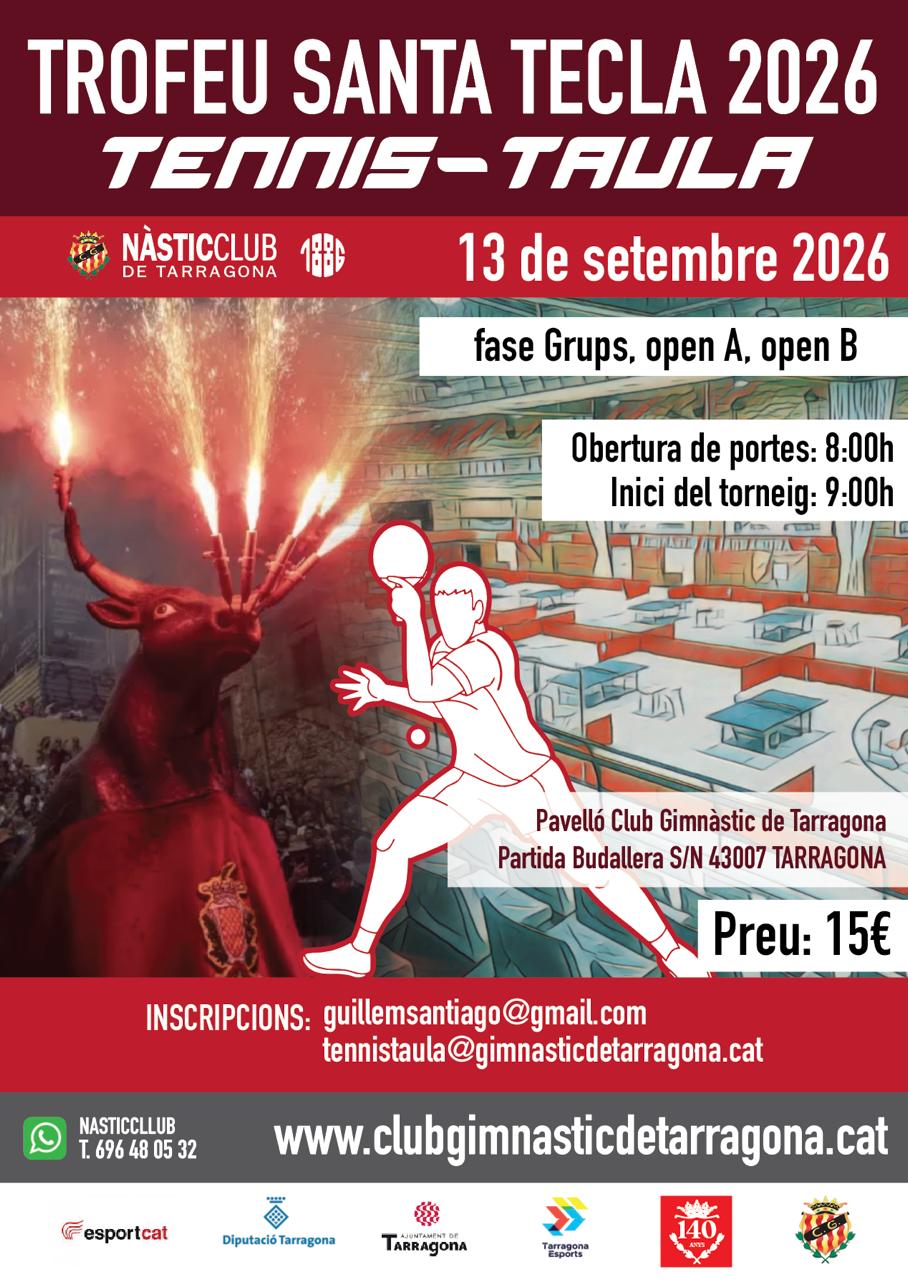 Trofeu Santa Tecla de Tenis Taula