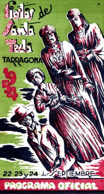 Programa d'actes 1954
