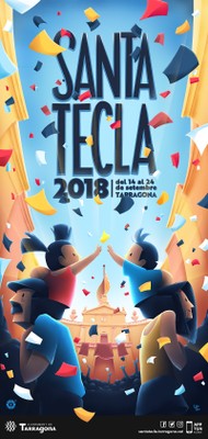 Cartell de Santa Tecla 2018
