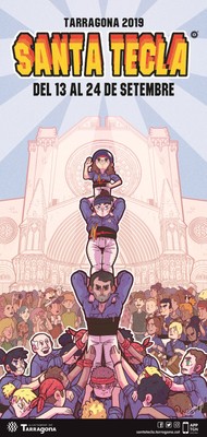 Cartell Santa Tecla 2019 Serrallo