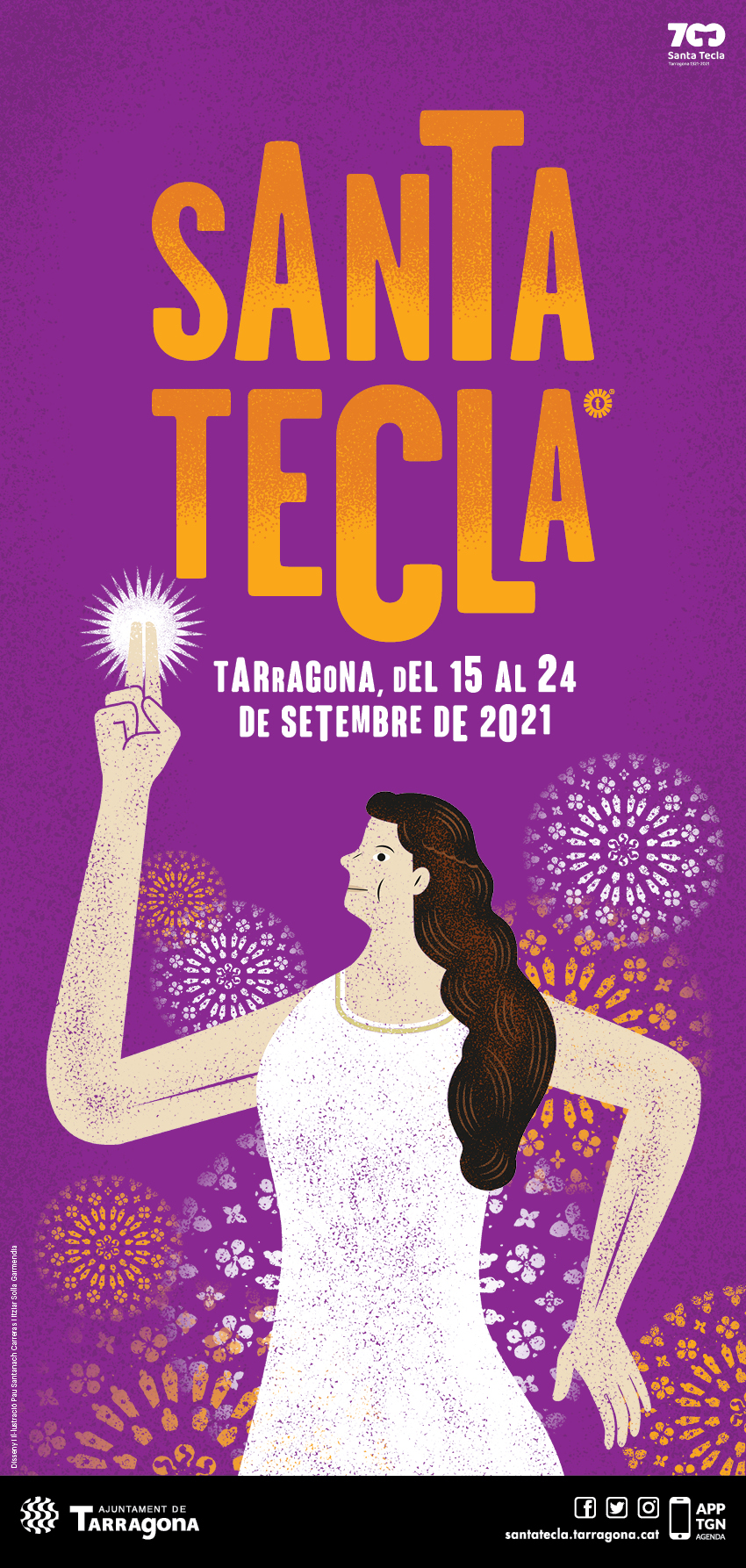 Cartell Santa Tecla 2021