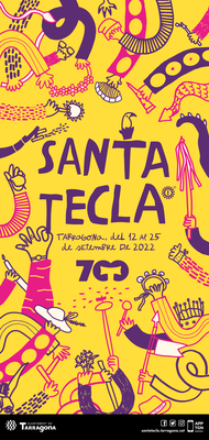 Cartell Santa Tecla 2022