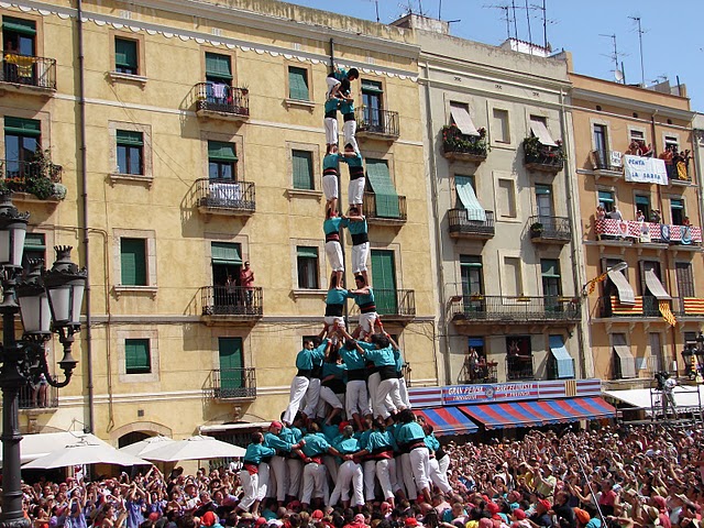 Castells 2de9fm Castellers de Vilafranca