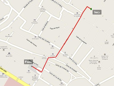 Recorregut del Pilar Caminant